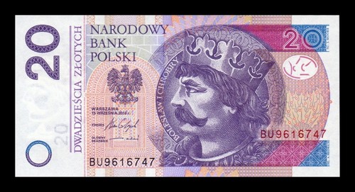 Polonia poland zlotych - polonia, 20