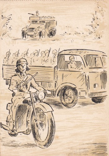 Cartolina militare accademia - cartolina, ,accademia