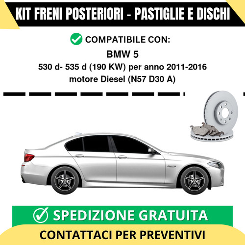 Kit freni posteriori - posteriori, 5