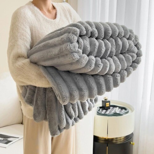 Nuova coperta peluche - , coniglio