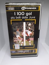 VHS Videocassetta I 100 Goal più belli La Gazzetta dello sport Juve Forever 7 .