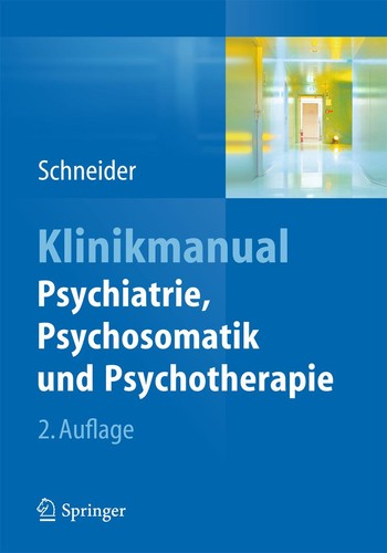 Klinikmanual psychiatrie - klinikmanual,