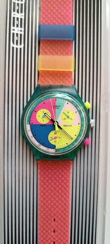 Orologio vintage swatch chrono - vintage,