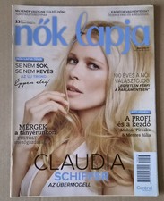 CLAUDIA SCHIFFER on front