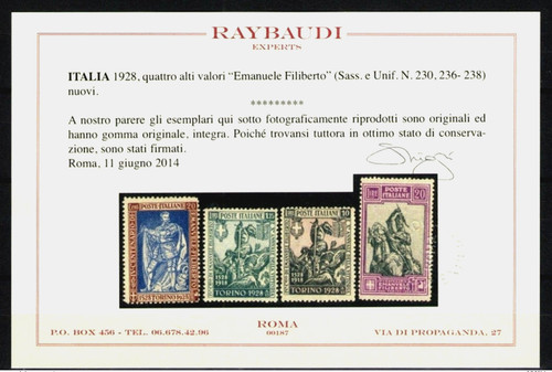Regno 1928 emanuele filiberto - emanuele,