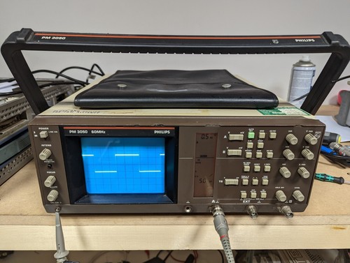 Philips pm3050 oscilloscopio - pm3050, a