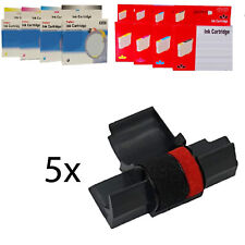 Confezione 5 Nastri Compatibili Canon IR40T  IR50 GR745 Nero Rosso Non Originale