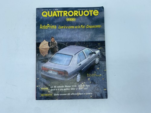 Rivista quattroruote annata - rivista,
