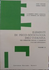 RENDE - PINTO - ELEMENTI DI PSICO-SOCIOLOGIA DELL'INFANZIA VOL.2