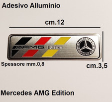 Adesivo MERCEDES AMG Alluminio