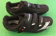 Scarpe ciclismo MTB road shoe Diadora comp x-country tg. 47 nero black