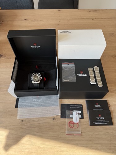Tudor black bay full set - tudor,