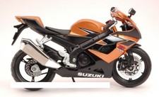 Maisto MI05218G SUZUKI GSX-R1000 GOLD METALLIC 1:12 Modellino