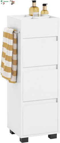Mobiletto bagno salvaspazio - mobiletto,