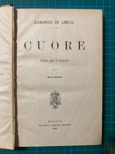Cuore amicis 1886 - -, de