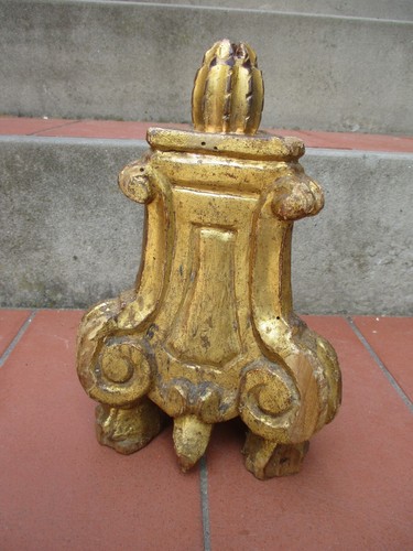 Base legno intagliato - di,