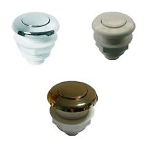 Pulsante pneumatico bianco,cromo dorato pressione X piscina vasca idromassaggio