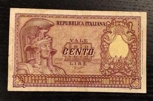 Italia 100 lire roma - 100,