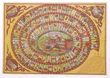 Gioco dell'oca - Marca Stella - Giuoco dell'Oca - anni '30