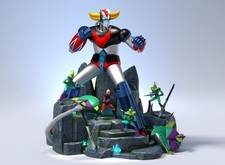 Actarus & Goldrake Diorama