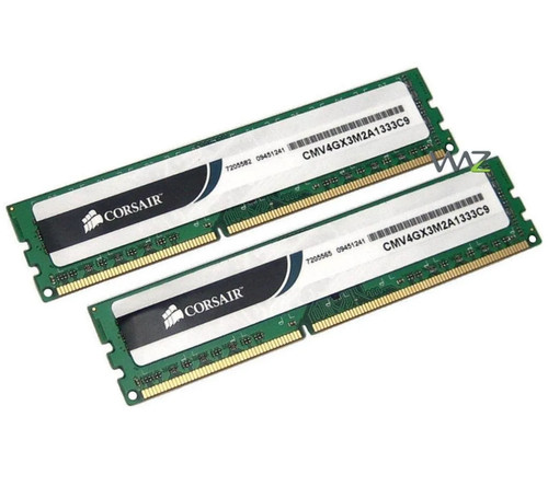 Corsair 4gb ram ddr3 - (2x2gb),