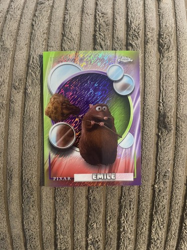 Topps disney pixar chrome - disney,