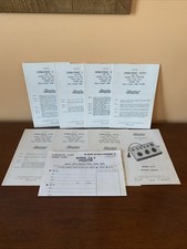 Hickok Tube Tester Dati di