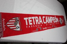 Sciarpa Di Calcio Ufficiale Del Sevilla FC Come Tetracampeone UEFA Europa League