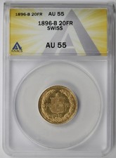 1896-B Svizzera Svizzera Oro