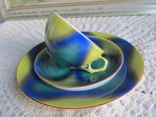 Piatto piattino tazza trio