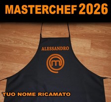 GREMBIULE masterchef RICAMATO