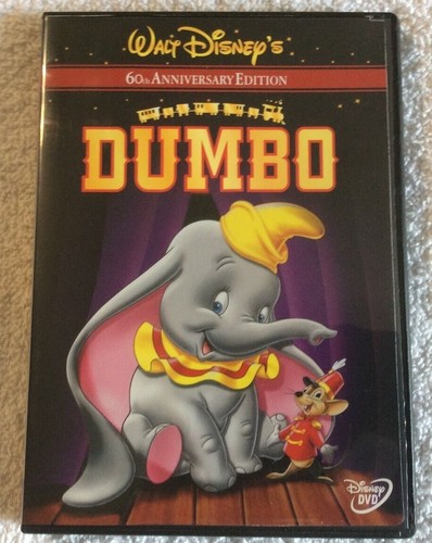 Dumbo dvd 2001 - dumbo, 60th