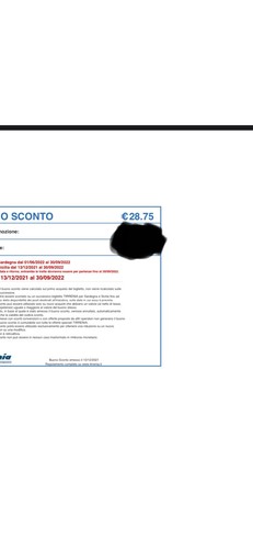 Buono sconto tirrenia