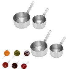 Mini casserole en acier inoxydable 4 tasses à sauce petite casserole multifon...