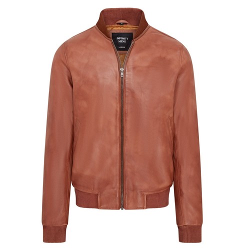 Uomo varsity marroncino pelle - marroncino,
