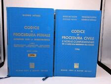 Codice di Procedura Civile e Penale - Giuffrè 1996 - Due volumi Giurisprudenza