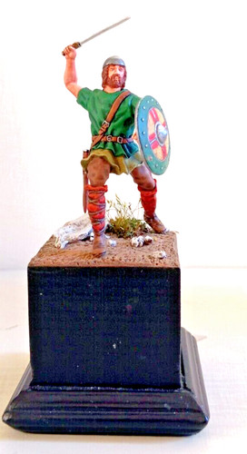 Soldatino piombo dipinto - piombo, a