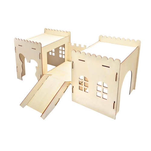 Gabbia legno per conigli - gabbia,