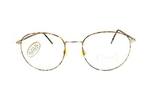 montatura per occhiali vista uomo metallo rotondo vintage donna BENETTON italy