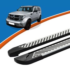Pedane Adatte Per Soglie Dodge Nitro Anno 09-2006-12/2012 LINE SILB