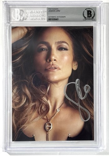 Jennifer lopez signed photo - signed, cd