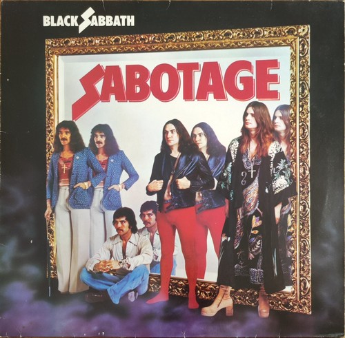 Black sabbath sabotage - black,
