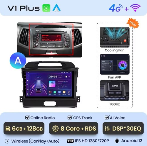 Autoradio kia sportage - autoradio,