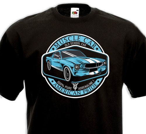 Maglietta muscoli auto - muscoli,