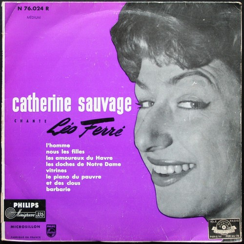 Catherine sauvage leo ferre - catherine,