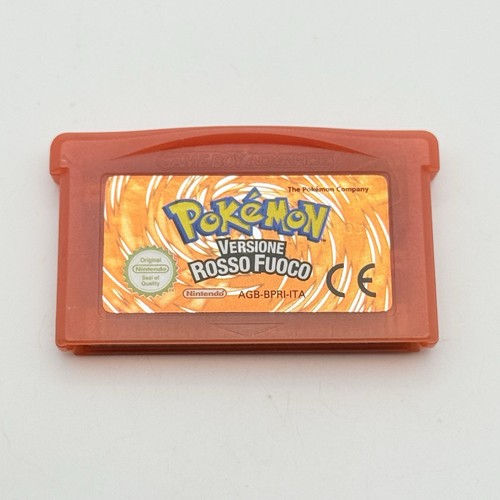 Pokémon rosso fuoco game boy - rosso,