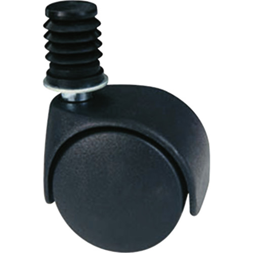 Ruote nylon nero con - nero,