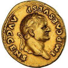 [#980209] Vespasian, Aureus, 73, Rome, Regravé, Oro, MB+, RIC:II-549