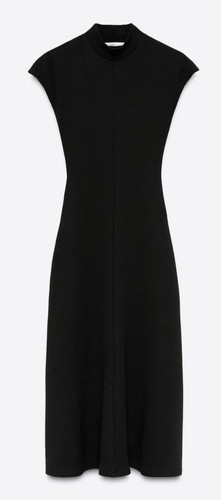 Maxi abito nero maglia di - nero,