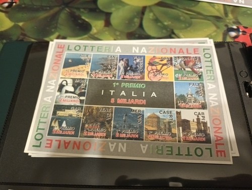 X31 cartolina lotteria - cartolina,
